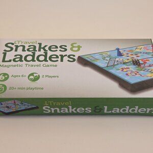 Travel Snakes & Ladders – Magnetic Game, NEW, 6+